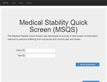 Tablet Screenshot of msqs.org